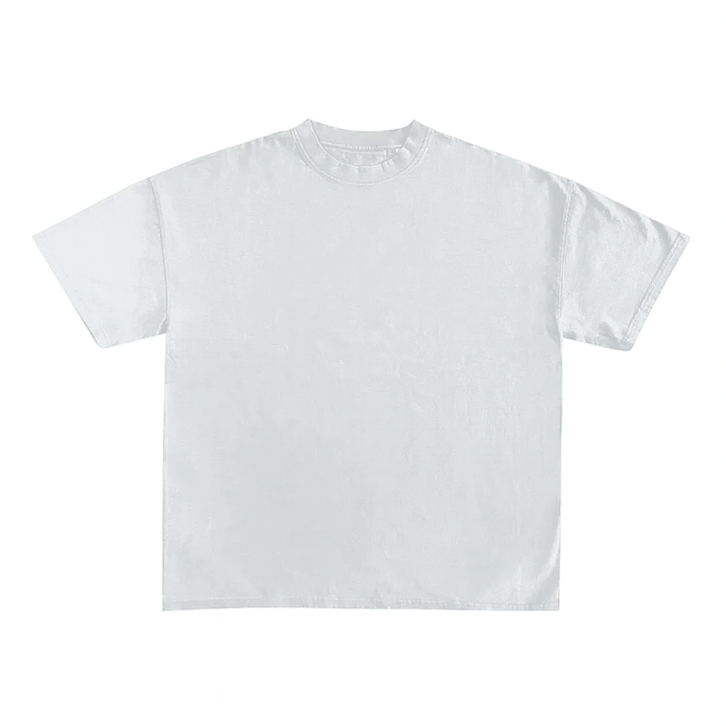 Bus Printed Black Oversized Tee